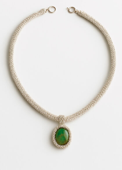 Wallka Necklace Andean Opal Stone